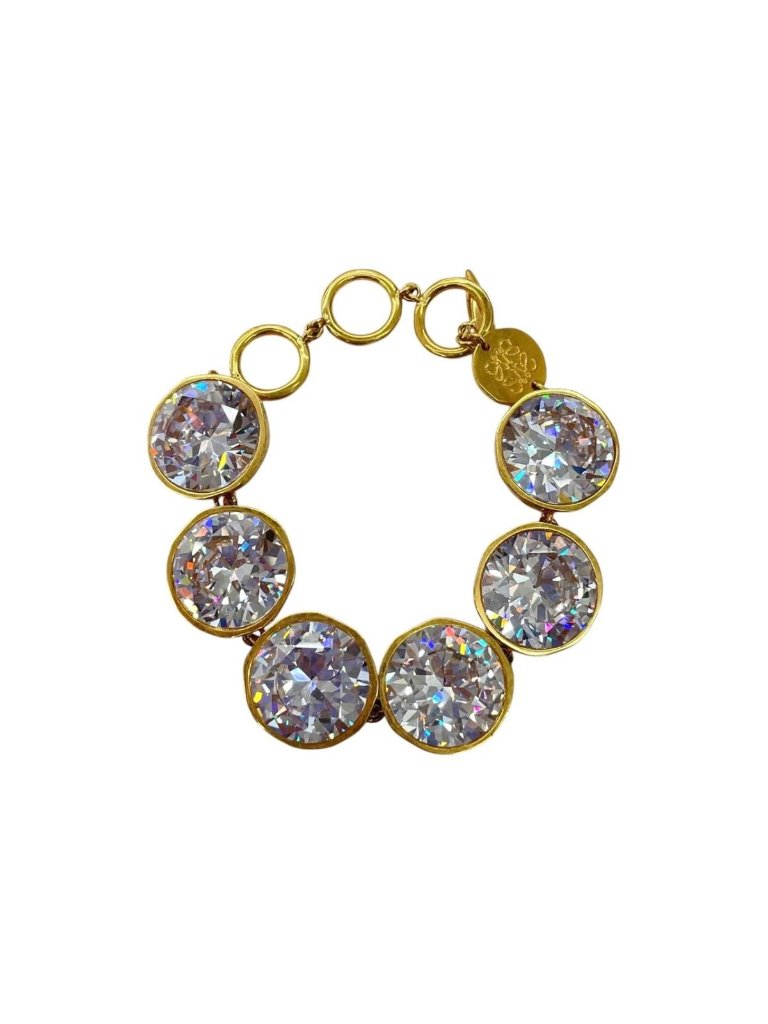 Loewe Crystal Bracelet Gold